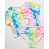 image:imageBody Glove Girls Rash Guard  2Piece UPF 50 Swim Shirt and Bikini Bottom Swimsuit Set Little GirlBig Girl