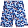 Navy Orange Palm Trees