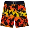 Red Yellow Palm Trees