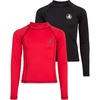image:imageBody Glove Boys Swim Shirt  2 Pack UPF 50 Sun Protection Quicky Dry Long Sleeve Rash Guard for Boys Kids Swimwear 2T14BlackRed