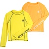 image:imageBody Glove Boys Swim Shirt  2 Pack UPF 50 Sun Protection Quicky Dry Long Sleeve Rash Guard for Boys Kids Swimwear 2T14OrangeYellow