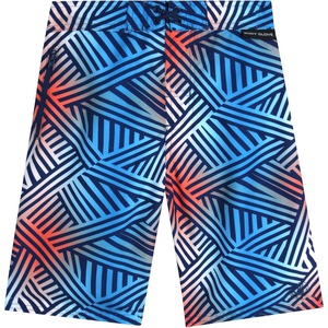image:imageBody Glove Boys Swim Board Shorts  UPF 50 Quick Dry Boys Swim Trunks Bathing Suit Kids Swimwear with PocketsSizes 818Blue Red Lines