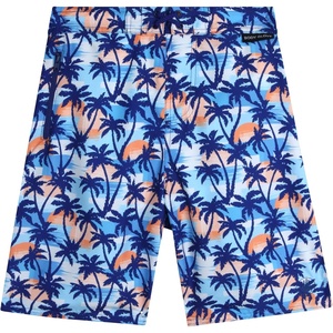 image:imageBody Glove Boys Swim Board Shorts  UPF 50 Quick Dry Boys Swim Trunks Bathing Suit Kids Swimwear with PocketsSizes 818Navy Orange Palm Trees