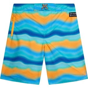 image:imageBody Glove Boys Swim Board Shorts  UPF 50 Quick Dry Boys Swim Trunks Bathing Suit Kids Swimwear with PocketsSizes 818TurquoiseOrange Squares