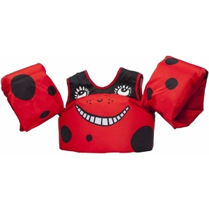 image:imageBody Glove Paddle Pals Learn to Swim Coast Guard Approved Kids Life Jacket PFDLady Bug