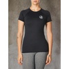 image:imageBody Glove Standard Smoothies inMotion Solid ShortSleeve Rashguard for Women with UPF 50 Black