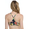 image:imageBody Glove Womens Alani Strappy Back Halter Bikini Top SwimsuitTropical Island