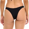 image:imageBody Glove Womens Dana Cheeky Coverage Bikini Bottom SwimsuitBlack Ibiza Bib