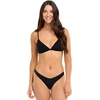 image:imageBody Glove Womens Dana Cheeky Coverage Bikini Bottom SwimsuitBlack Ibiza Bib