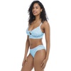 image:imageBody Glove Womens Olivia Cup Bikini Top Swimsuit with Adjustable Tie BackFlowery Skies