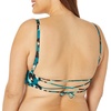 image:imageBody Glove Womens Olivia Cup Bikini Top Swimsuit with Adjustable Tie BackPounce Animal Print