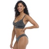image:imageBody Glove Womens Olivia Cup Bikini Top Swimsuit with Adjustable Tie BackStardust Sparkle