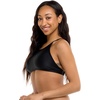 image:imageBody Glove Womens Smoothies Alesha Solid High Neck Bikini Top Swimsuit with Adjustable 2Way Back DetailBlack
