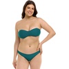image:imageBody Glove Womens Smoothies Basic Solid Fuller Coverage Swimsuit Bikini Bottoms Kingfisher Medium US