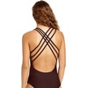 image:imageBody Glove Womens Smoothies Crossroads Solid Multi Strap Back One Piece SwimsuitPorto