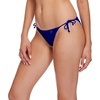 image:imageBody Glove Womens Smoothies Iris Solid Tie Side Bikini Bottom SwimsuitSmoothies Abyss