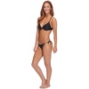 image:imageBody Glove Womens Smoothies Iris Solid Tie Side Bikini Bottom SwimsuitSmoothies Black