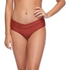 image:imageBody Glove Womens Smoothies Nuevo Retro Solid High Rise Bikini Bottom SwimsuitSmoothie Spice