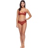 image:imageBody Glove Womens Smoothies Nuevo Retro Solid High Rise Bikini Bottom SwimsuitSmoothie Spice