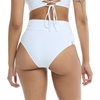 image:imageBody Glove Womens Smoothies Woodstock Solid High Rise Bikini Bottom SwimsuitBikini BottomsSnow