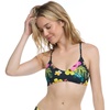 image:imageBody Glove Womens Alani Strappy Back Halter Bikini Top SwimsuitTropical Island