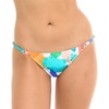 image:imageBody Glove Womens Brasilia Cheeky Bikini Bottom Swimsuit with Adjustable Side StrapsBikini BottomsUntamed Geo Rib