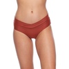 image:imageBody Glove Womens Smoothies Nuevo Retro Solid High Rise Bikini Bottom SwimsuitSmoothie Spice