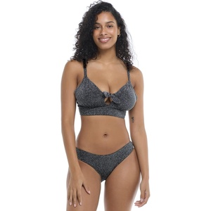image:imageBody Glove Womens Olivia Cup Bikini Top Swimsuit with Adjustable Tie BackStardust Sparkle