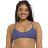 image:imageBody Glove Smoothies Alani Solid Strappy Back Bikini Top Swimsuit Iris Blue