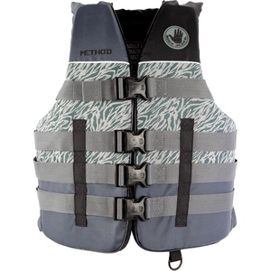 image:imageBody Glove Method Unisex USCG Type III Life Jacket PFD  Classic 4Buckle Nylon Boating Vestcharcoal