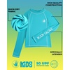 image:imageBody Glove Boys Swim Shirt  UPF 50 Sun Protection Quicky Dry Long Sleeve Rash Guard for Boys Youth Kids Swimwear 514Aqua Long Sleeve