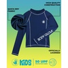 image:imageBody Glove Boys Swim Shirt  UPF 50 Sun Protection Quicky Dry Long Sleeve Rash Guard for Boys Youth Kids Swimwear 514Navy Long Sleeve
