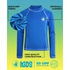 image:imageBody Glove Boys Swim Shirt  UPF 50 Sun Protection Quicky Dry Long Sleeve Rash Guard for Boys Youth Kids Swimwear 514Royal