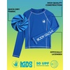 image:imageBody Glove Boys Swim Shirt  UPF 50 Sun Protection Quicky Dry Long Sleeve Rash Guard for Boys Youth Kids Swimwear 514Royal Long Sleeve