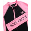 image:imageBody Glove Kids Swimsuits  UPF 50 Sun Protection Long Sleeve One Piece Rashguard Bathing Suit for Girls and Boys 2T12BlackPink