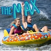 image:imageBody Glove The Max 2Rider Towable Tube HeavyGauge PVC Inflatable Boat Towable with Nylon Cover Foam Handles amp Quick Connect Tow Hook 2026 Model