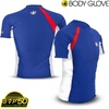 image:imageBody Glove Youth LooseFIT ShortARM Rash GuardNavyWhite