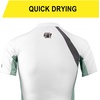 image:imageBody Glove Youth LooseFIT ShortARM Rash GuardWhite Silver