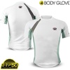 image:imageBody Glove Youth LooseFIT ShortARM Rash GuardWhite Silver