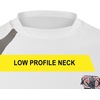 image:imageBody Glove Youth LooseFIT ShortARM Rash GuardWhite Silver