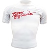 image:imageBody Glove Juniors Short Arm Lycra Rash Guard Shirt WhiteRed 66X