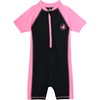 image:imageBody Glove Kids Swimsuits  UPF 50 Short Sleeve One Piece Rashguard Bathing Suit for Girls and Boys Sizes 2T12BlackPink
