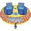 image:imageBody Glove The Max 2Rider Towable Tube HeavyGauge PVC Inflatable Boat Towable with Nylon Cover Foam Handles amp Quick Connect Tow Hook 2026 Model