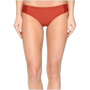 image:imageBody Glove Womens Smoothies Ruby Solid Bikini Bottom SwimsuitTerracotta