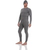 image:imageBody Glove 3 Piece Mens Fleece Lined Thermal Set Long Underwear Thermals Insulated Base Layer Top and Bottoms and BeanieGrey