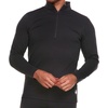 image:imageBody Glove Mens Thermal Top Warm Winter Shirt Collared Long Sleeve Thermal Undershirt for MenBlack