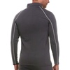 image:imageBody Glove Mens Thermal Top Warm Winter Shirt Collared Long Sleeve Thermal Undershirt for MenGrey