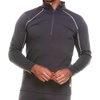 image:imageBody Glove Mens Thermal Top Warm Winter Shirt Collared Long Sleeve Thermal Undershirt for MenGrey
