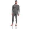 image:imageBody Glove 3 Piece Mens Fleece Lined Thermal Set Long Underwear Thermals Insulated Base Layer Top and Bottoms and BeanieGrey