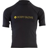 image:imageBody Glove Mens Basic Fitted Short Sleeve RashguardBlack